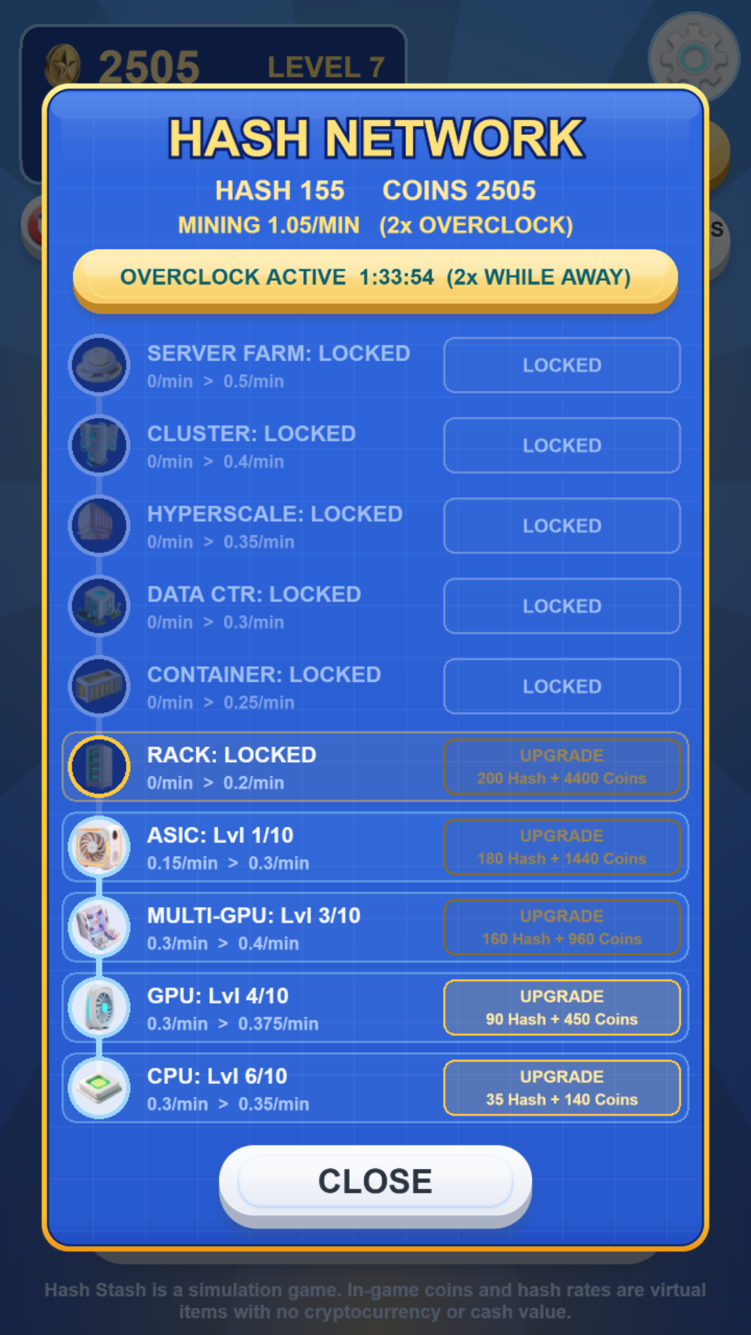 Hash Stash Hash Network